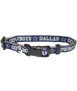 Dallas Cowboys NFL Dog Collar - Large