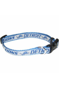 Detroit Lions NFL Dog Collar - Medium