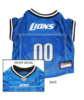 Detroit Lions NFL Dog Jersey - Small