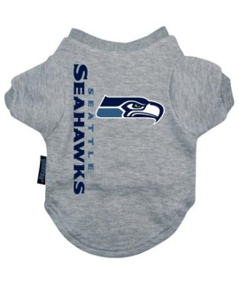 Seattle Seahawks Dog Tee Shirt - Large