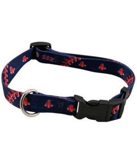 Boston Red Sox Dog Collar - Small