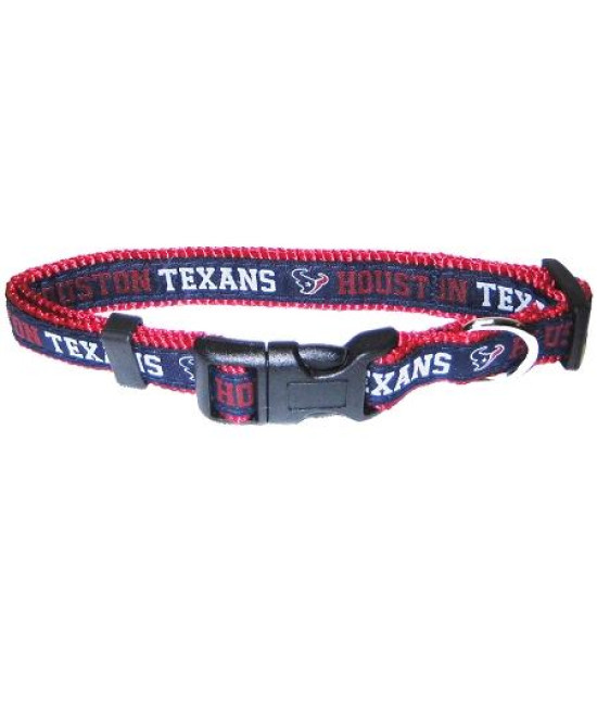 Houston Texans NFL Dog Collar - Large