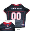 Houston Texans NFL Dog Jersey - Large