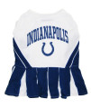 Indianapolis Colts NFL Dog Cheerleader Outfit - Medium