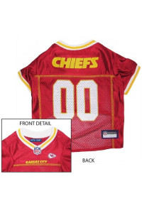 Kansas City Chiefs NFL Dog Jersey - Medium