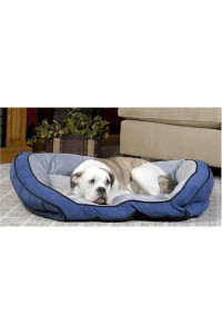 Bolster Pet Couch - Small/Blue