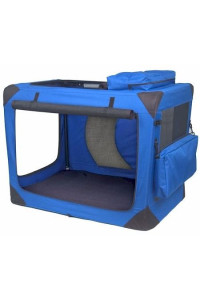 Generation II Deluxe Portable Soft Crate - Large