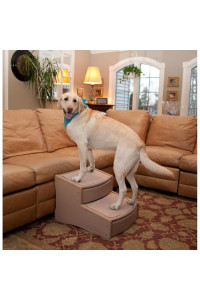Easy Step II Extra Wide Pet Stairs - Tan