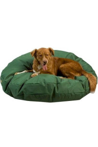 Waterproof Lounger Pet Bed - Round / Small / Burgundy