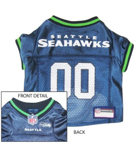 Seattle Seahawks NFL Dog Jersey - Extra Small