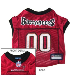Tampa Bay Buccaneers NFL Dog Jersey - Extra Small