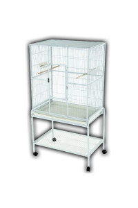 32"x21" Flight Cage & Stand 13221 Blue