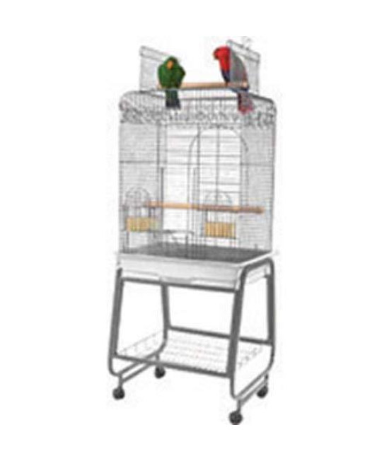 22"x18" Play Top Cage with Removable Stand 702 Black