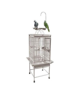 18"x18" Play Top Cage with 5/8" Bar Spacing 8001818 Platinum