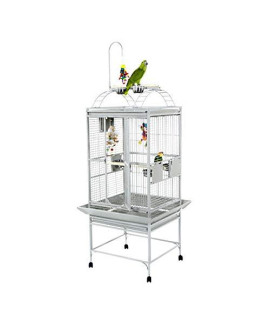 24"x22" Play Top Cage in Stainless Steel 8002422 Stainless Steel