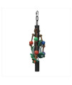 Metal Pipe Bell Toy with Rope AE012 Black
