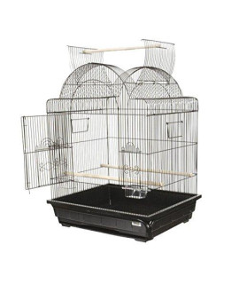 2 Pack of 25"x21" Victorian Open Top Cage