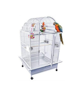 40"x32" Opening Victorian Cage with 1" Bar Spacing in Stainless Steel GC6-4032 Stainless Steel