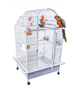 40"x32" Opening Victorian Top Cage GC6-4032 White