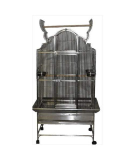 32"x23" Opening Victorian Cage with 5/8" Bar Spacing in Stainless Steel GC6A-3223 Stainless Steel