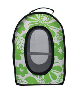 18.5" x 13.5" x 9" - Soft Sided Travel Carrier - LARGE GREEN HB1506L Green