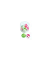 Tube of 36 Small Round Rattle Ball Bird Toy HB41926