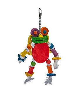 The Silly Wood Frog Bird Toy HB46349