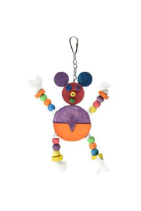 The Crazy Wooden Mouse Bird Toy HB46352