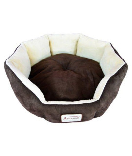 Armarkat C01HKF/MH Cozy Pet Bed 20-Inch Diameter, Mocha Beige