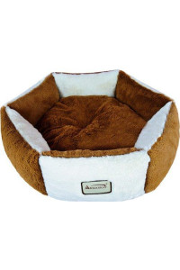 Armarkat Pet Bed, C02NZS/MB, Brown & ivry