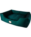 Armarkat Pet Bed 34-Inch by 27-Inch D01FML-Medium, Laurel Green