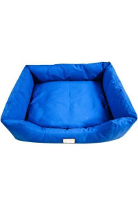 Armarkat Pet Bed 34-Inch by 27-Inch D01FSL-Medium, Navy Blue
