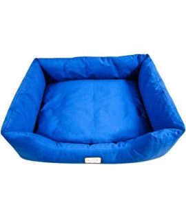 Armarkat Pet Bed 34-Inch by 27-Inch D01FSL-Medium, Navy Blue