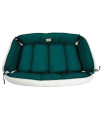 Armarkat Pet Bed 64-Inch by 50-Inch D04HML/MB- Large, Green & ivry