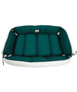 Armarkat Pet Bed 64-Inch by 50-Inch D04HML/MB- Large, Green & ivry