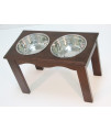Crown Pet Diner, X-Large size, with Espresso Finish