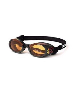 Doggles Ils Extra Small Racing Flames Frame / Orange Lens