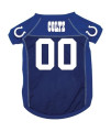 Indianapolis Colts Deluxe Dog Jersey - Small