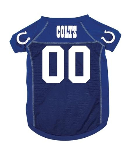 Indianapolis Colts Deluxe Dog Jersey - Extra Large