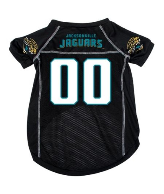Jacksonville Jaguars Deluxe Dog Jersey - Small