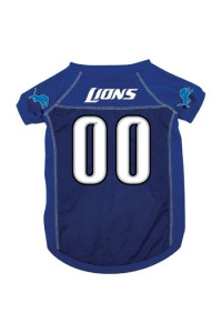 Detroit Lions Deluxe Dog Jersey - Large