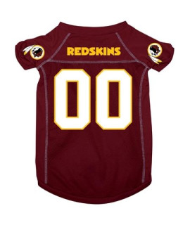 Washington Redskins Deluxe Dog Jersey - Medium