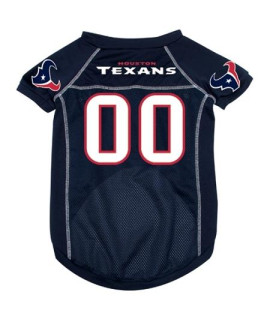Houston Texans Deluxe Dog Jersey - Extra Large