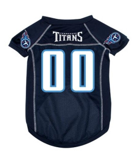Tennessee Titans Deluxe Dog Jersey - Extra Large