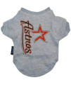 Houston Astros Dog Tee Shirt - Small