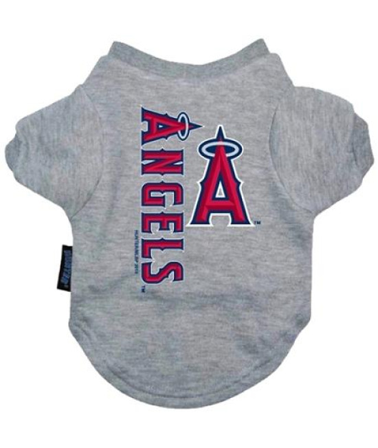Los Angeles Angels Dog Tee Shirt - Small