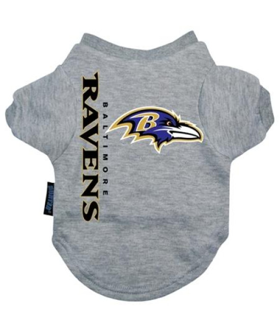 Baltimore Ravens Dog Tee Shirt - Small