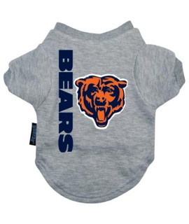 Chicago Bears Dog Tee Shirt - Large