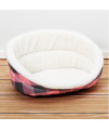 Iconic Pet - Standard Plush Foam Bed - Large
