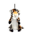 Iconic Pet - Leopard Bottle Fill Wild Animal Dog Toy - 15 Inch